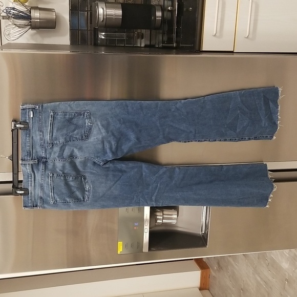 💕MOTHER💕 The Weekender Fray ~ I Wet My Plants 34 NWOT - Picture 11 of 16